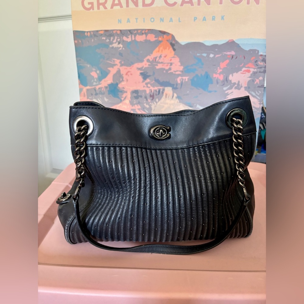 Coach Leather Tote